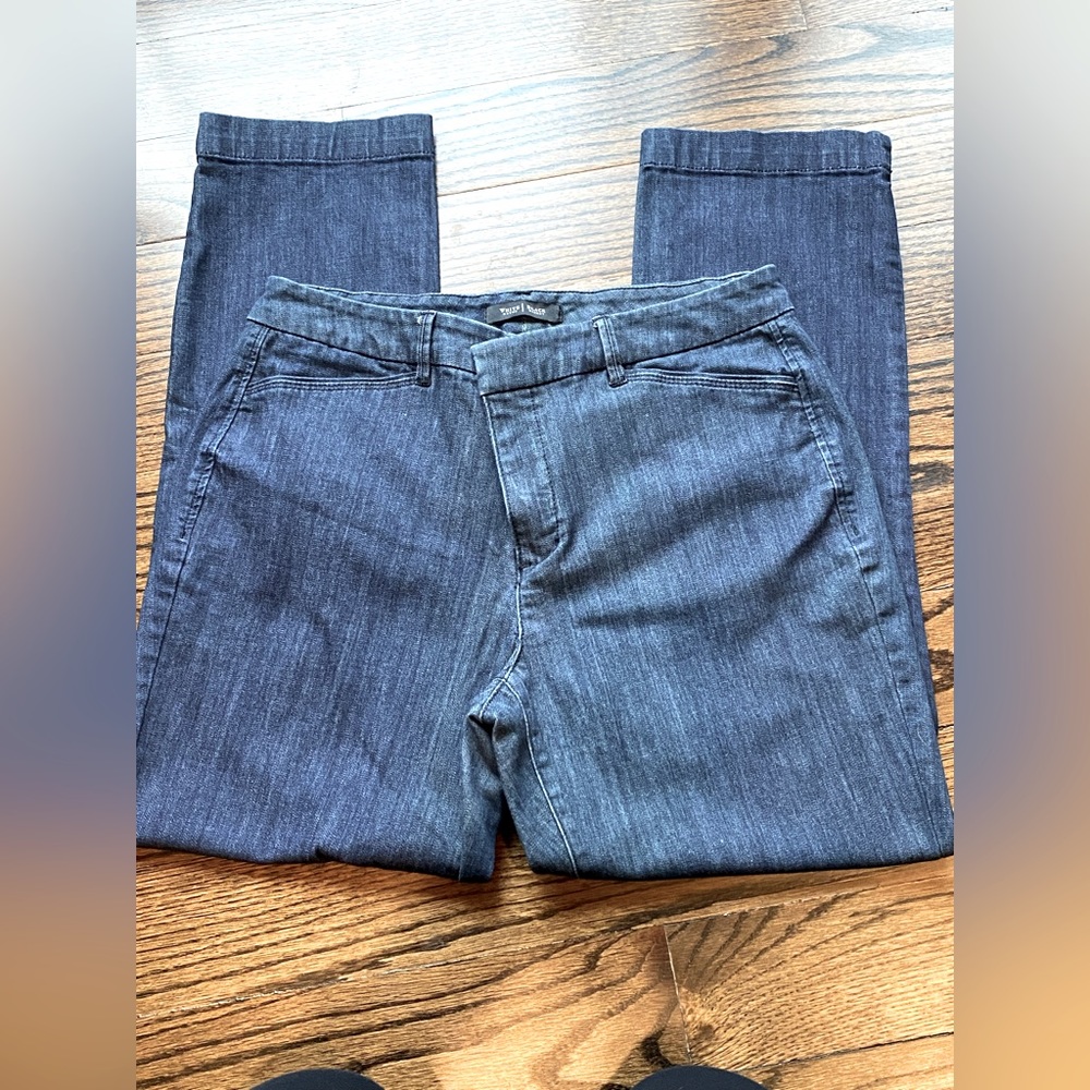 White House Black Market Crop Jeans Size 6